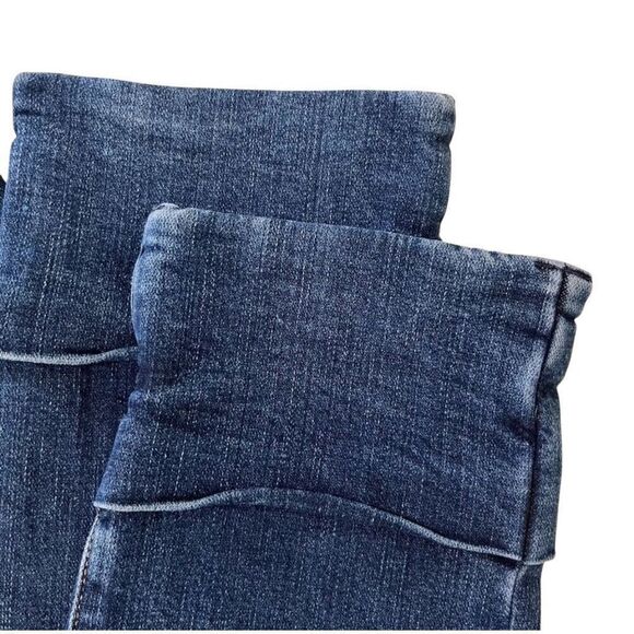 FRAME Denim Le High Straight Jeans Ardmore Big cuff Hem Size 24 - Picture 2 of 6